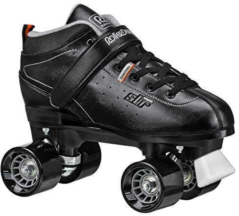 Roller Derby STR Seven Herren Rollschuhe, Schwarz/Grau, 43