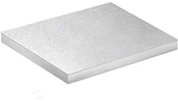 dekora - Base para Tartas Cuadrada - Medidas 30 x 30 cm - Bandeja de Cartón Rígido Recubierto con Papel de Aluminio - Apto para Contacto Alimentario y Reutilizable - Color Plata