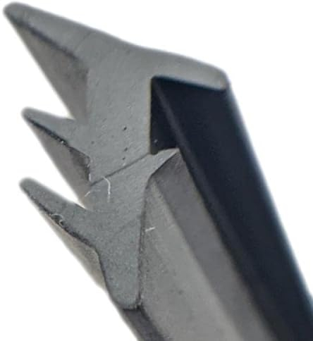 Fensterdichtung für die Verglasung I 5m I Farbe Schwarz ► Dichtung Fenster ► Kunststofffensterdichtung ► Ersatzdichtung ► Dichtprofil ► Langlebig und wartungsfrei