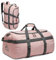 G4Free Borsa sportiva da 45 l, grande borsa da viaggio per uomo e donna, con scomparto per scarpe e scomparto bagnato, borsa da allenamento, borsa da palestra, borsa per sport e fitness e viaggi,