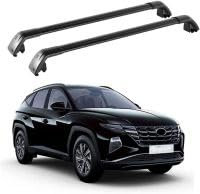 Dachgepäckträger Fahrradträger Für Hyundai All New Tucson NX4 2021 2022, Dachträger Dachboxen Dach Gepäckablage Railing Track Zubehör