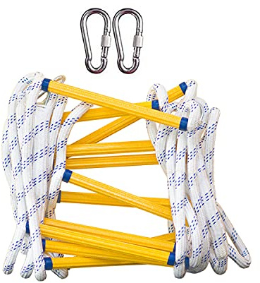 Scala di sicurezza, scala per lavori a maglia da giardino, scala antincendio, scala di sicurezza per bambini e adulti/3 metri