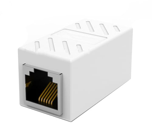 Kfwfuaee RJ11 6P6C 6P4C 6P2C Coupleur Droit De Téléphone Adaptateur D'extension De Câble Connecteur De Jonction Cordon De Ligne