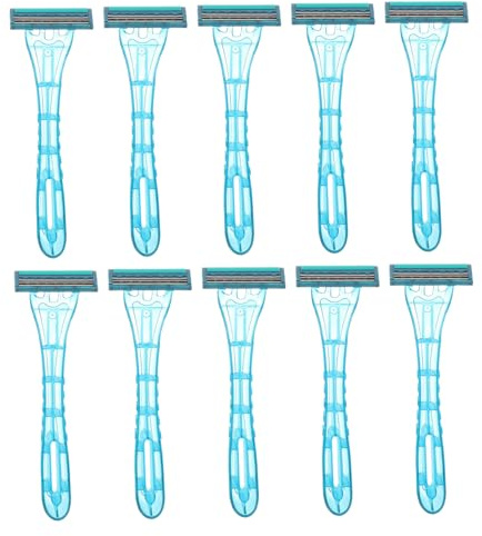MERRYHAPY Maquinillas de Afeitar Desechables para Cuerpo 20 Unidades Tamaño Compacto Afeitadora Manual Unisex Uso en Hoteles y Viajes Seguridad Higiénica sin Mantenimiento