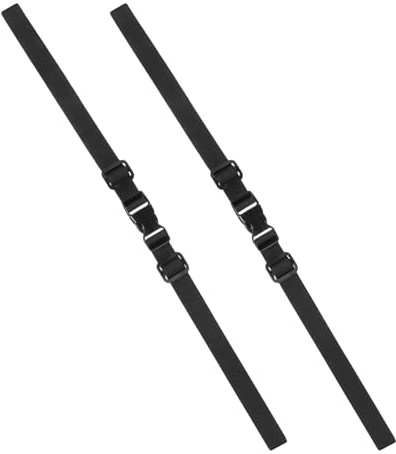 LXUEJIE 2 Stück Verstellbarer Brustgurt Rucksack, Schnellverschluss Rucksackgurt Rucksackriemen Nylon Brustgurt für Rucksack Rutschfest Gurtband für Reise Joggen Wandern Außerhalb (Schwarz)