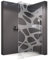 BERNSTEIN Duschwand 120x200 cm ESG Glas 10mm Walk-In Duschabtrennung EX101 Milchglas Muster Wave Glas-Duschwand Dusche Duschtrennwand