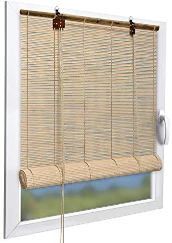 Luance Store Bambou Enrouleur pour Baguettes 120 x 180 cm Naturel