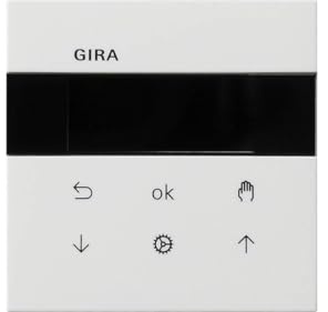 Gira Bedienaufsatz rws 5366112, B0 x H0 cm, Reinweiß