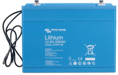 Victron Energy LiFePO4 Batterie 12,8V 200Ah Smart - Lithium-Eisenphosphat-Akku mit Bluetooth