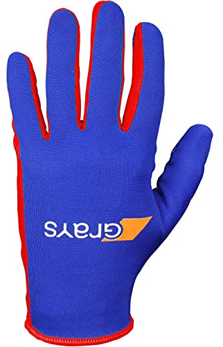 GRAYS Skinful Pro hockeyhandskar – marinblå & Fluoro röd – ny för 2020/2021 (M)