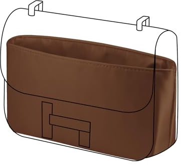 DGAZ Seide Handtaschen Organizer für Neu Constance 24 Taschen ohne Fach, Luxuriöse Handtaschen und Tote Organizer,1 Stück (Gold, Neu C24)