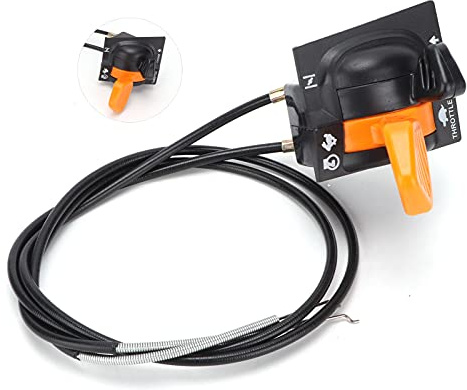Tbest X300R ersatzteile, Gashebel, X300 Gashebel, Powersports-Drosseln, Gas-Choke-Hebel mit Kabel AM140333 Ersatz für X305R X310 X530 X300 X300R X304