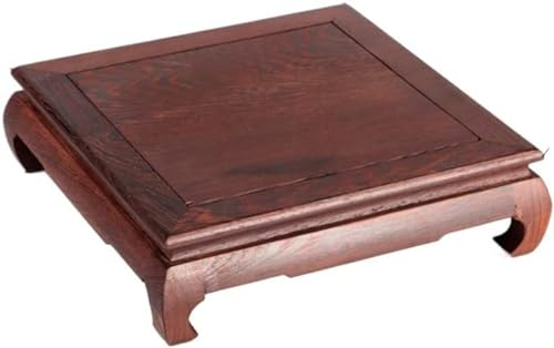 JUGALIADC Blumenhocker Blumentopfständer Aus Holz, Retro-Quadrat-vasensockel, Praktischer Teekannen-Bonsai-Topf-odd-Display-ständer Display Rack