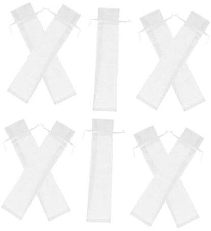 EXHUMKY 30stücke Organza Fächer Aufbewahrungsbeutel Faltbarer Fächer Geschenkbeutel Mit Kordelzug