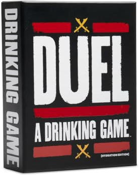 DSS Games Duel: A Drinking Game [Duel Your Friends & Complete Challenges | Funny Party Card Game for Adults | Great for Pregames, Parties, 21st Birthday Gifts, Bachelorettes, College and Big Groups]