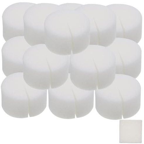Milisten Éponge Hydroponique de Pépinière 100 Pcs en Mousse, Reusable