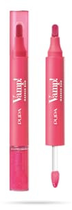 Pupa Vamp! Marker Duo Lippenstift + Lipgloss mit Hyaluronsäure – 3-in-1 zum Definieren, Ausfüllen & Färben, Lippen-Contouring – Erhältlich in 9 Farbvarianten (006 Dragon Fruit)
