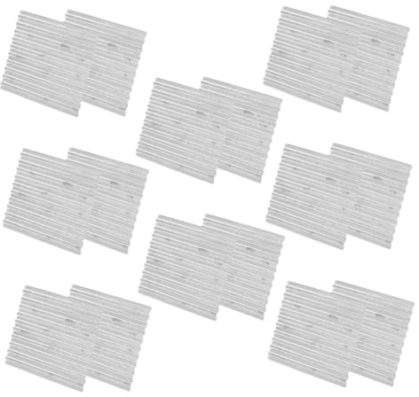 BELLIFFY 16pcs Miniature Roof Tiles Model, Silver Corrugated Iron Ceiling Panels for Dollhouse Layout and Educational Purposes, Easy Assembly with Precision Design for DIY Enthusiasts