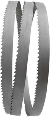 Hojas de sierra de cinta bimetálicas M42 de 13 mm x 0,65 mm (3 unidades) ultrafinas for corte de precisión de metales en la fabricación de maquinaria.(14T)