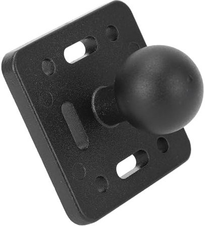 TARSHYRY Base de à Bille de 1 Po avec Trou d'ampli, Compatible avec Un Bras à Double Prise de 1 Pouce, Plaque de Réglable Robuste pour Un Ajustement sécurisé et Une Installation Facile