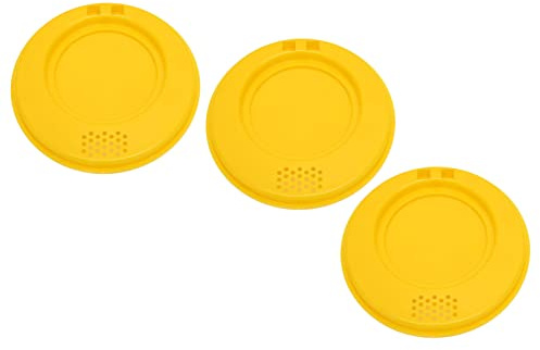 Tomantery Puerta de Plástico Alemana para Colmena, Puerta de Entrada Duradera para Herramientas de Apicultura, 3 uds. para Protección y Ventilación de Nidos de Abejas
