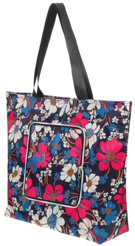 ifundom Borsa Stili multipli per Oxford Grande Capacità Pieghevole e Chiusura a Cerniera, e Stampata, per Quotidiano e Attività Outdoor Stili multipli