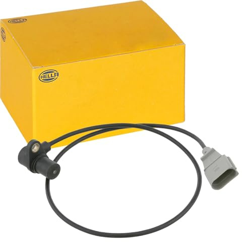 HELLA 6PU 009 146-391 Kurbelwellensensor - 12V - 3-polig - Kabel: 745mm | Kompatibel mit: AUDI A4 B5, A4 B5 Avant, A4 B6, A4 B6 Avant, A4 B6 Cabriolet, A4 B7, A4 B7 Avant, A6 C5, A6 C5 Avant, A6 C6