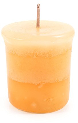 pajoma® Bougie votive parfumée 55 g, vanille - Bougie votive en marbre - Durée de combustion : environ 17 heures - Hauteur : 5 cm - Diamètre : 4 cm - Qualité supérieure