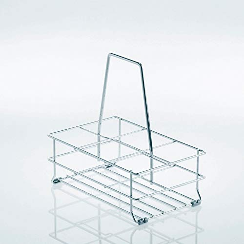 SOTECH Panier de Transport pour Bouteilles avec Patins pour 6 Bouteilles