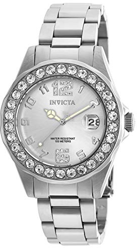 Invicta Pro Diver Edelstahl Damen Quarzuhrwerk - 38mm