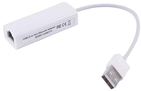 Usangreen Adaptateur USB vers RJ45 LAN Ethernet 100 Mbps Asix AX88772B AX88772 Convertisseur - 10 m 100 m