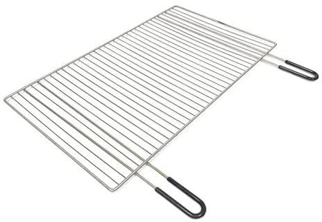QEM Grille Barbecue 60x40 avec poignée