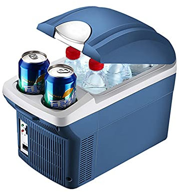 Congelador del refrigerador del coche, Nevera portátil para coche 8L 12V Enfriadores de coche de refrigeración compactos de 2 ° F a 65 ° F para acampar al aire libre, pesca o uso doméstico