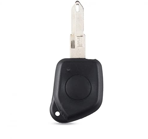 1 Tasten Autoschlüssel Gehäuse der Fernbedienung Ersatzzubehör Shell Case Cover Fob Ersatz Zubehör für Peugeot 106 206 306 405