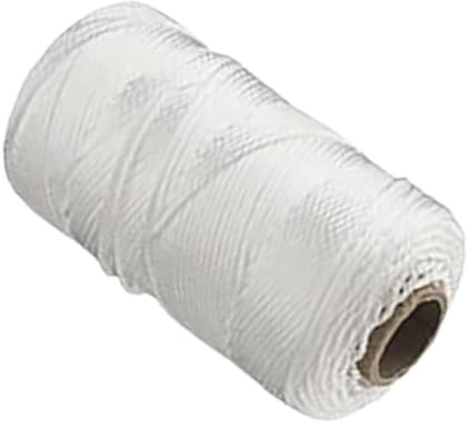 Corda di Ricambio per Veneziane - Treccia Resistente per Tende a Lamelle - Accessorio di Sostituzione per Veneziane, Disponibile in Diverse Misure, Diametri E Colori (Ø 1,5 mm, bianca 100 mt)