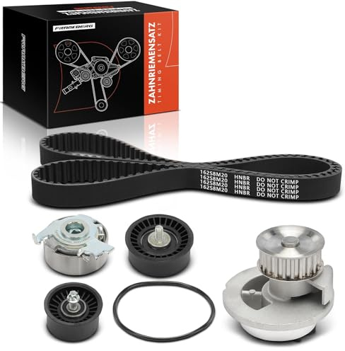Frankberg Zahnriemensatz | Kompatibel mit Astra G Caravan T98, Astra H GTC A04, Corsa C X01, Astra H Twintop A04, 9-3 Kombi E50, Vectra C CC Z02