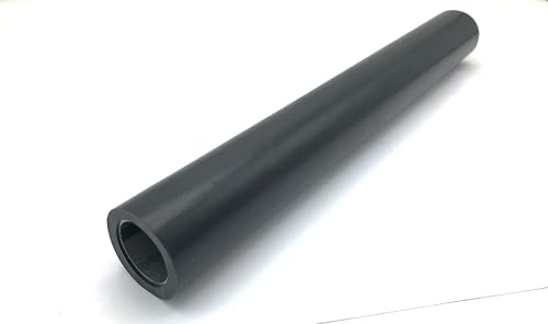 B280 BEST SOLUTIONS BASTONE RIVESTITO IN GOMMA ANTIRUMORE BATTIFILTRO X SPORTELLI PRIOLINOX CASSETTO CONTENITORE FONDI CAFFE DIAM Ø 39MM LUNGH 320MM EXTRA RESISTENTE BATTIFONDI Coffee Knock Box