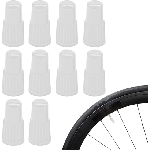 10 Stück Ventilkappen Fahrrad FranzöSisch, FranzöSisches Ventil Kappe, Tubeless Ventil,Autoreifen Ventileinsatz Mountainbike, Schutz Vor Schmutz & Wasser, Reifenventil Abdeckung, Car Valve Caps