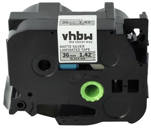 vhbw Schriftband-Kassette Ersatz für Brother TZE-M961