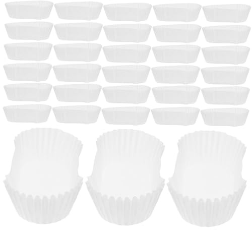 Gadpiparty 1000 pezzi Pirottini Carta Rettangolari Antigrasso per Cupcake e Pane per Gelaterie Forni e Ristoranti Usa e Getta per Decorazioni Festa e Presentazioni Dolci
