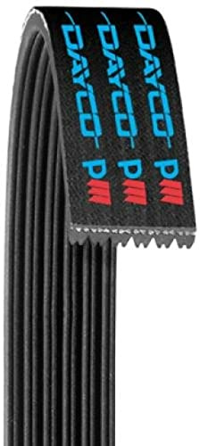Dayco 5060885 Poly Rib Belt , Black