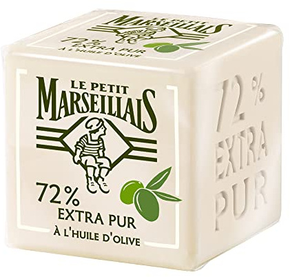 Le Petit Marseillais Jabón extra puro, con aceite de oliva - El jabón de 200 g