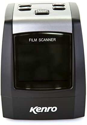 Kenro High-Resolution Portable Film Scanner Converts 35mm Slides 126PK/Super8/110/135mm Film Supports Windows Xp/Vista/7/8/10/7.3 and Mac - KNSC201
