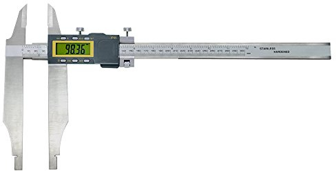 CNC QUALITÄT Präzisions Digital Messschieber 1000 mm IP 65 Schutz - DIN 862 - induktives Messsystem - mit Spitzen