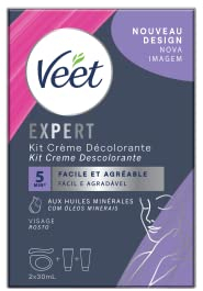 Veet Crème Décolorante Spécial Visage - 2 crèmes de 30 ml