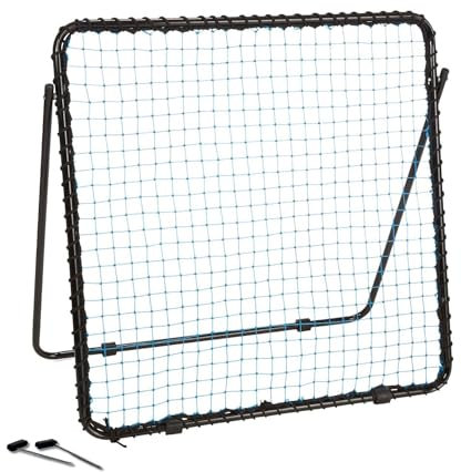 Ram Rugby Rebound Net - 100cm x 100cm - Reaction, Throwing & Catching Aid for Individual or Group Practice - Suitable for Rugby, Cricket, Football, Netball & Hockey