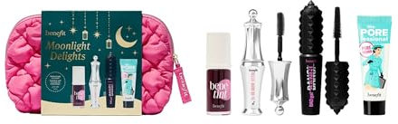 Benefit Moonlight Delights (Worth £67) Minis of BADgal BANG! mascara, POREfessional primer, and 24-hr brow setter, plus full-size Benetint rose-tinted lip & cheek stain