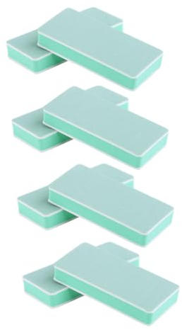 Gogogmee 8pcs Nail Polishing Plate Nail Polishing Strips for Manicure Polisher Buffer Portable Design