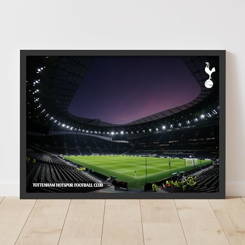 Themed Tottenham Hotspur Print - Empty Stadium Poster Wall Art (21cm x 29.7cm - A4)
