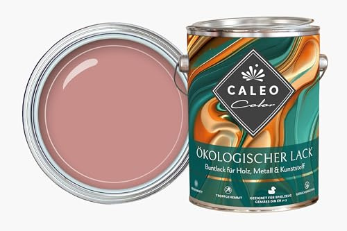 Caleo Color Rose Quartz Paint 0.15 Litres - Ecological Paint for Furniture - Natural, Solvent-Free, Toy Safe